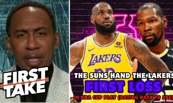 FIRST TAKE | Lakers' defense SUCKS! - Stephen A. on the Suns dominating LeBron, LAL in KD's return