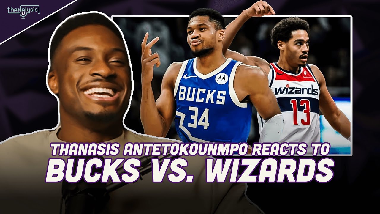 Thanasis Antetokounmpo REACTS to the Milwaukee Bucks WIN over Washington. Giannis and Dame GO OFF!