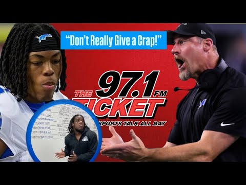 Lions Dan Campbell on Jahmyr Gibbs Social Media Leak: “Don’t Really Give a Crap!”