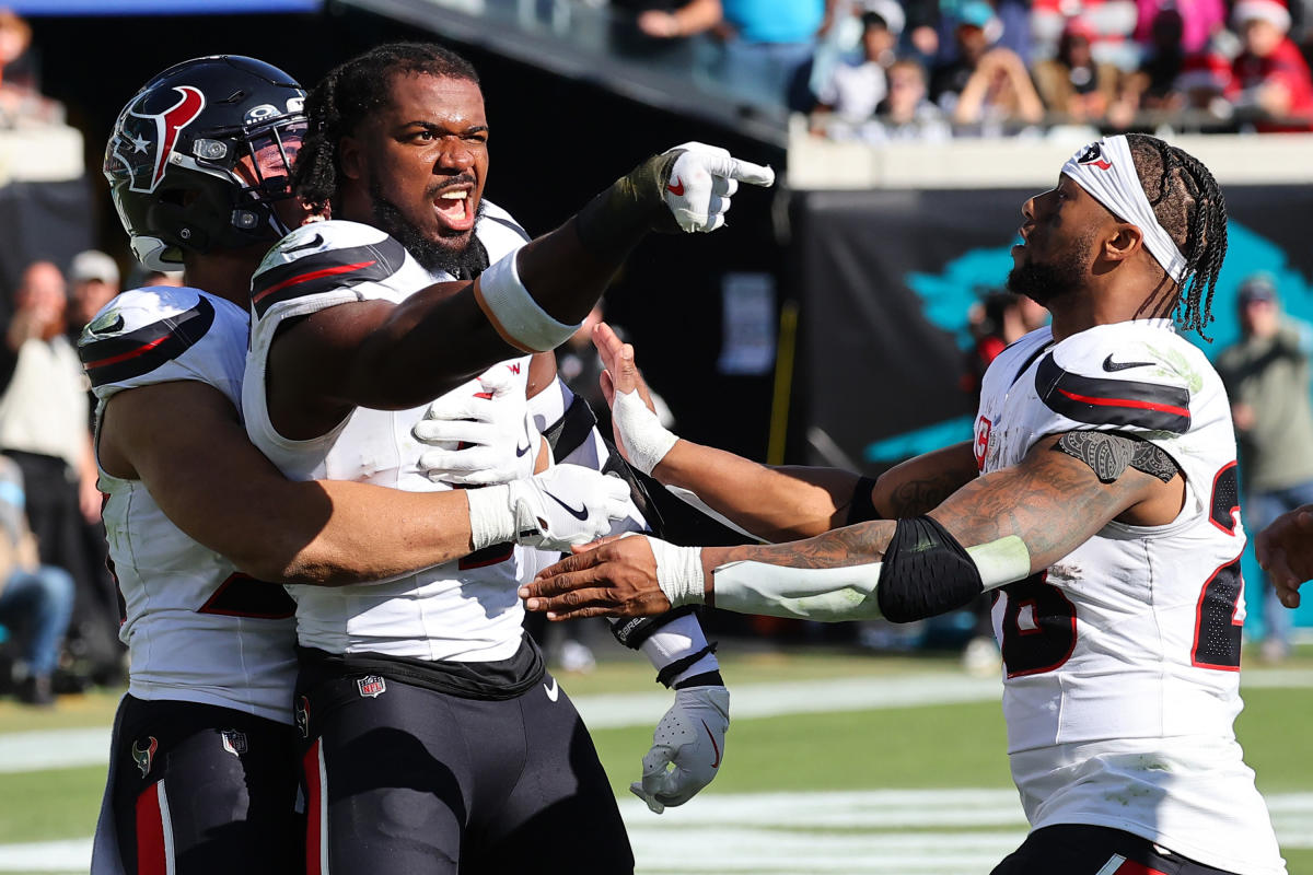 NFL suspends Texans LB Azeez Al-Shaair 3 games for hit that concussed Trevor Lawrence, sparked brawl with Jaguars