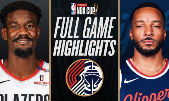 TRAIL BLAZERS at CLIPPERS | EMIRATES NBA CUP 🏆 | FULL GAME HIGHLIGHTS | December 3, 2024