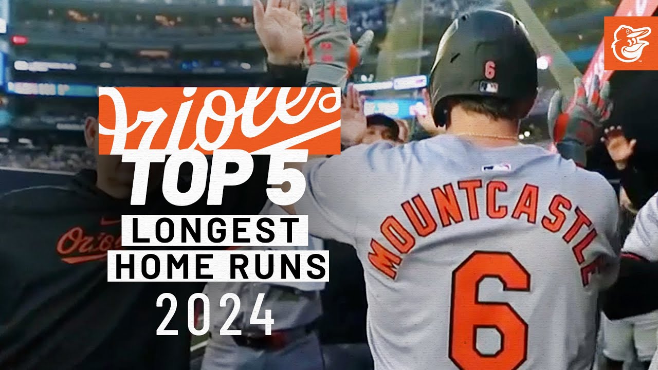 Top 5 O's Longest Home Runs of 2024 | Baltimore Orioles