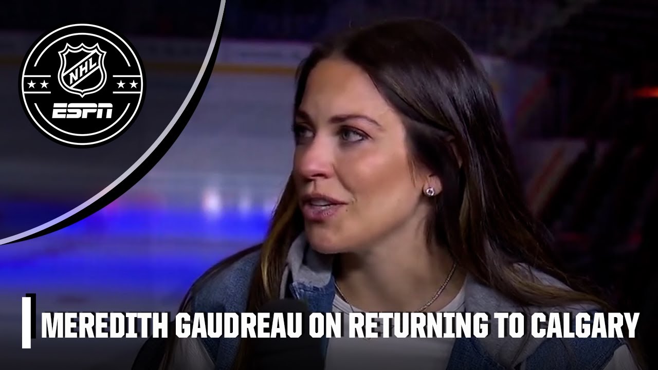 Meredith Gaudreau speaks about returning to city where Johnny’s career began | ESPN NHL