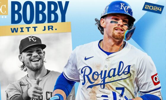 BEST ALL-AROUND PLAYER in baseball? 🤔 The BEST MOMENTS of Bobby Witt Jr.'s 2024 season!