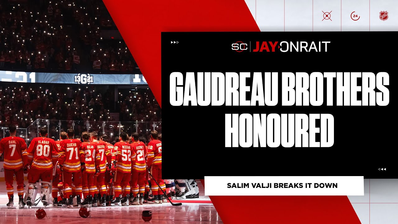 ‘An atmosphere of love and support’: Valji on Calgary’s tribute to Gaudreau brothers