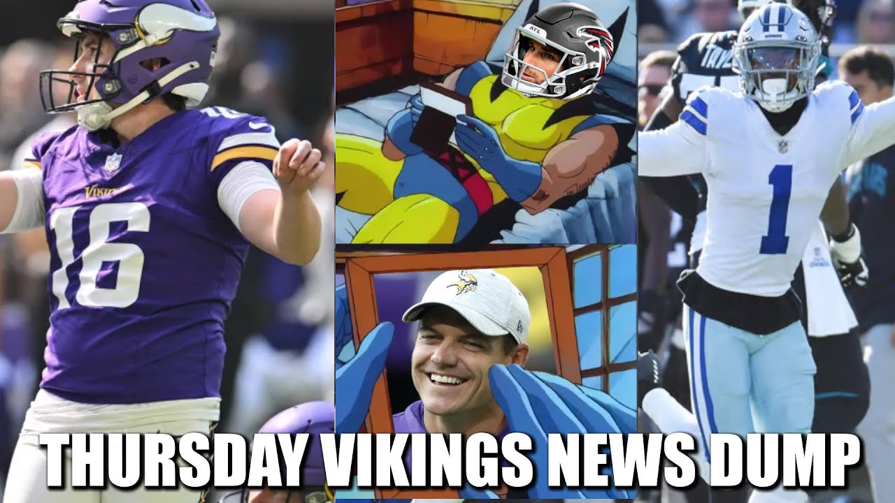 Minnesota Vikings News Dump (12.5.2024) | Thrill Is Back, Cousins Still Texts KOC, Cornerback Signed