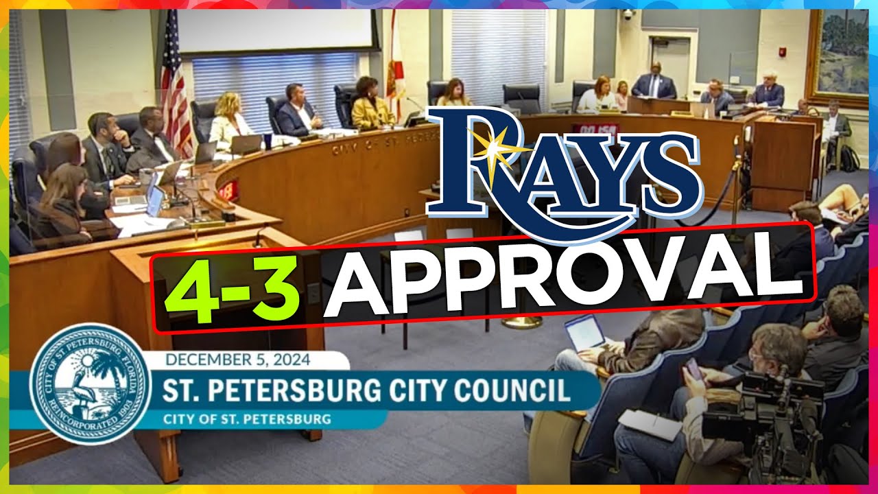 St. Petersburg APPROVES funding for Rays Stadium [Highlights]