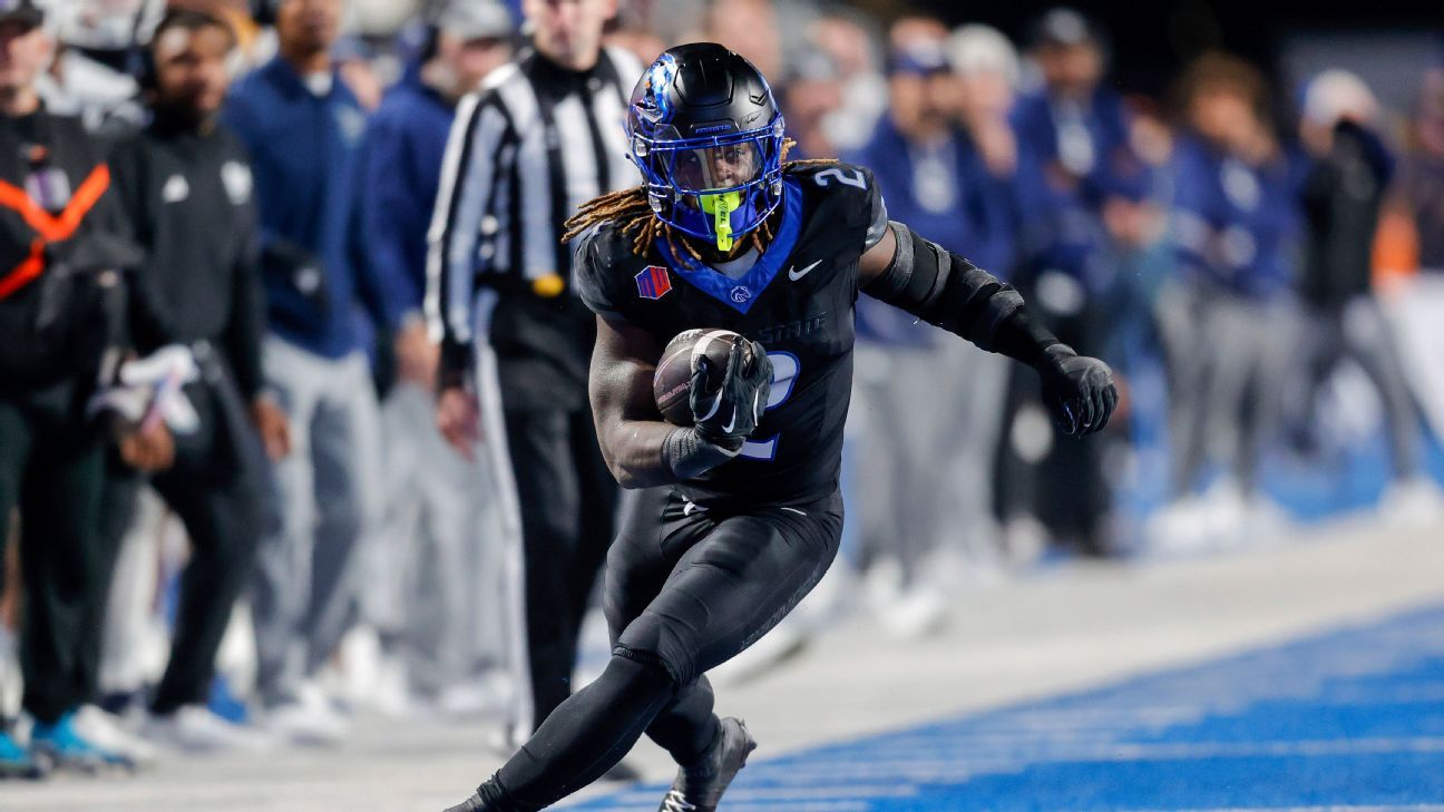 Boise State's Ashton Jeanty eyes Heisman Trophy, NFL draft