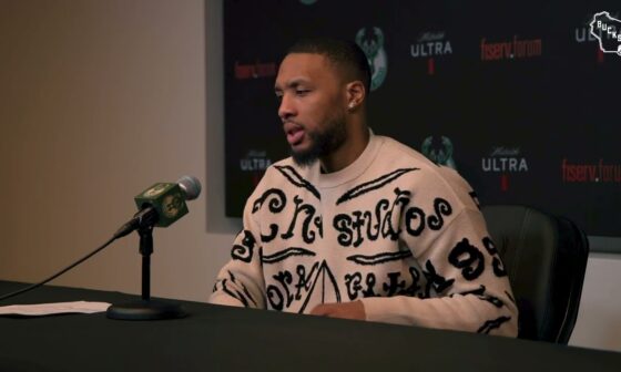 Damian Lillard Postgame Press Conference | 12.04.24