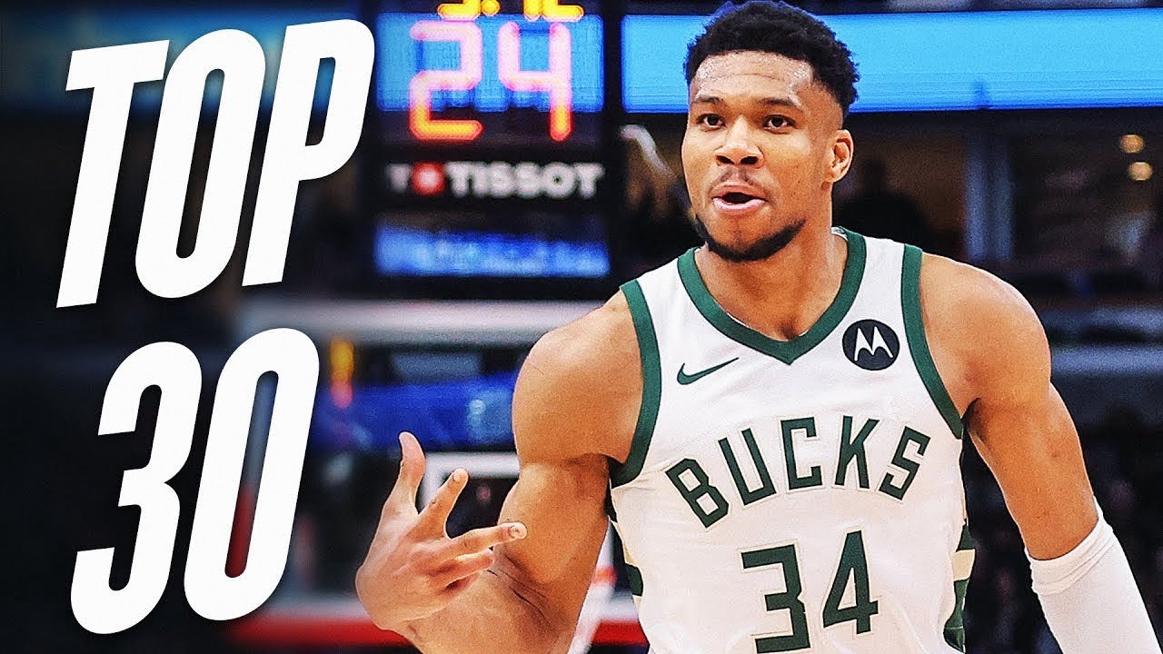 Giannis Antetokounmpo's Top 30 Career Plays 👀