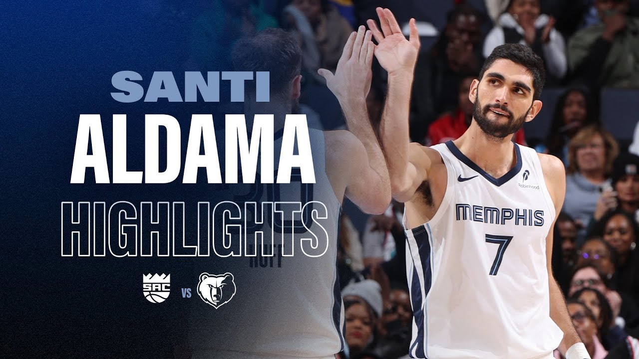 Santi Aldama Highlights vs Sacramento Kings