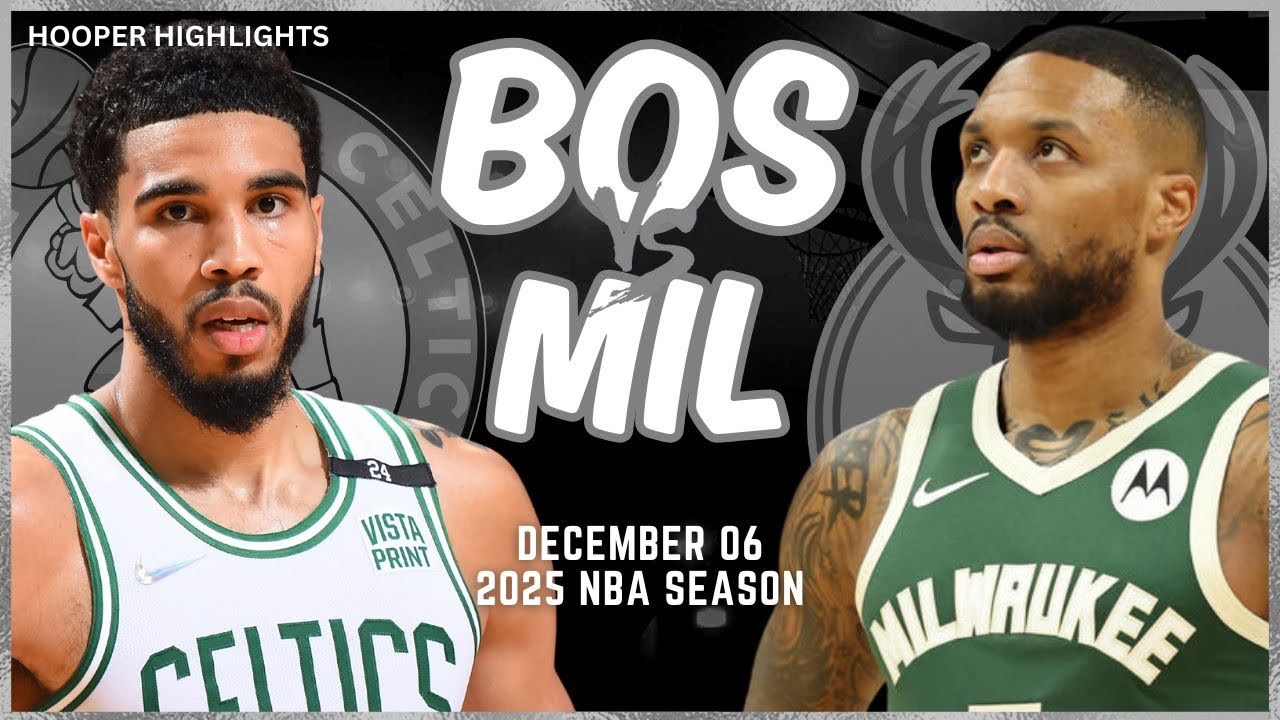 Milwaukee Bucks vs Boston Celtics Full Game Highlights | Dec 6 | 2025 NBA Season