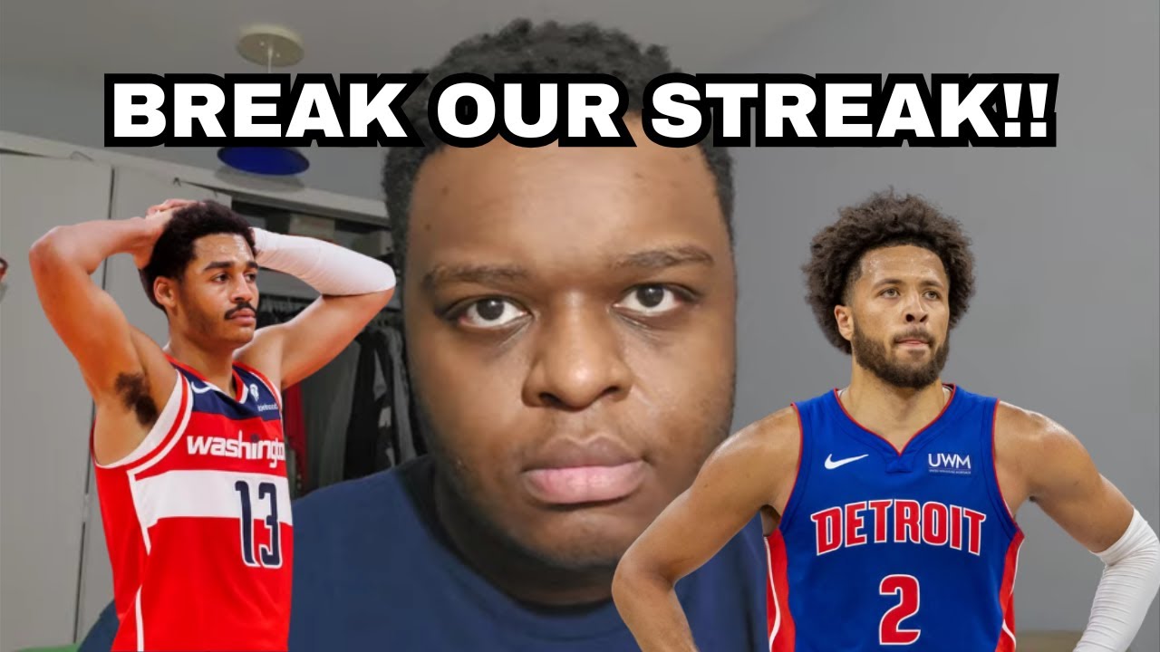 WIZARDS MIGHT BREAK PISTONS STREAK?! 16 LOSSES IN A ROW!!!