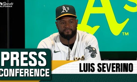 Severino reveals what drew him to Athletics in free agency