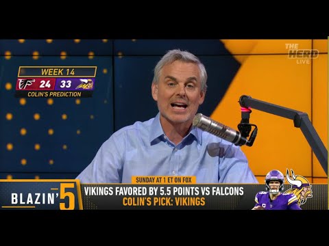 THE HERD | Colin Cowherd CONFIDENT Minnesota Vikings Will ROLL Atlanta | NFL