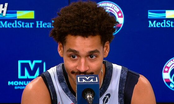 Jordan Poole Talks Wizards FIRST WIN Since October 30th | FULL POSTGAME Interview 🎤