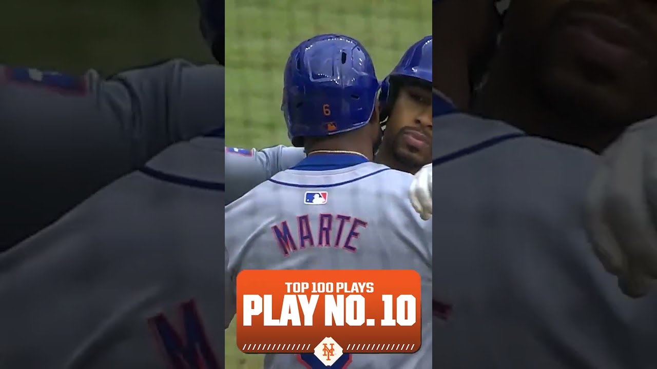 Play No. 10 of 2024: Francisco Lindor's CLUTCH home run helps the Mets clinch a postseason spot 😤