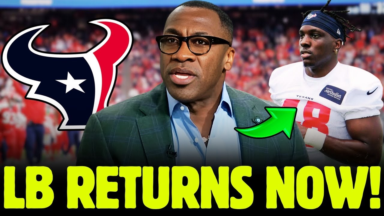 💥🚨MUST-WATCH! TEXANS LB MAKES SURPRISING RECOVERY! IS THIS THE GAME CHANGER WE NEED? TEXANS NEWS