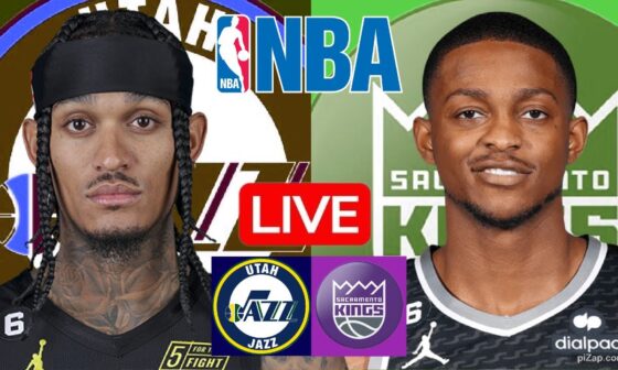 LIVE: UTAH JAZZ vs SACRAMENTO KINGS | NBA | PLAY BY PLAY | SCOREBOARD