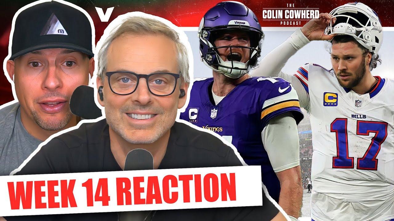 Reaction to Bills-Rams, Bears-49ers, Falcons-Vikings, Seahawks-Cardinals | Colin Cowherd NFL