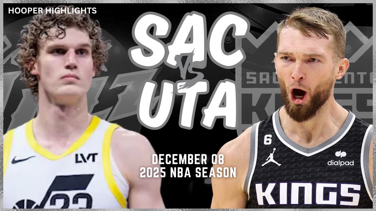 Sacramento Kings vs Utah Jazz Full Game Highlights | Dec 8 | 2025 NBA Season