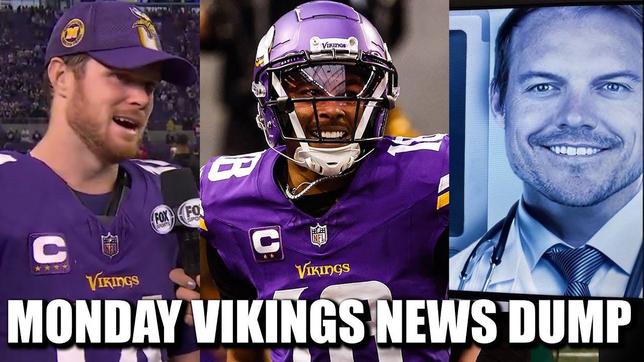 Minnesota Vikings News Dump (12.9.2024) | Darnold's Big Day, Jefferson Setting Records, Dr. KOC