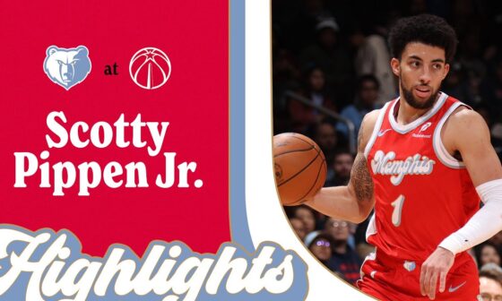 Scotty Pippen Jr. Highlights vs Washington Wizards