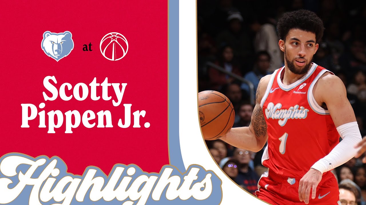 Scotty Pippen Jr. Highlights vs Washington Wizards