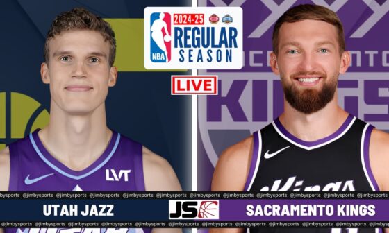 Utah Jazz Vs Sacramento Kings | NBA LIVE TODAY 2024 Full Game Scoreboard