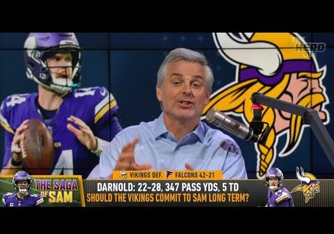 THE HERD | Colin Cowherd SHOCKS, Sam Darnold Is The SECOND BEST QB In The NFL With Minnesota Vikings