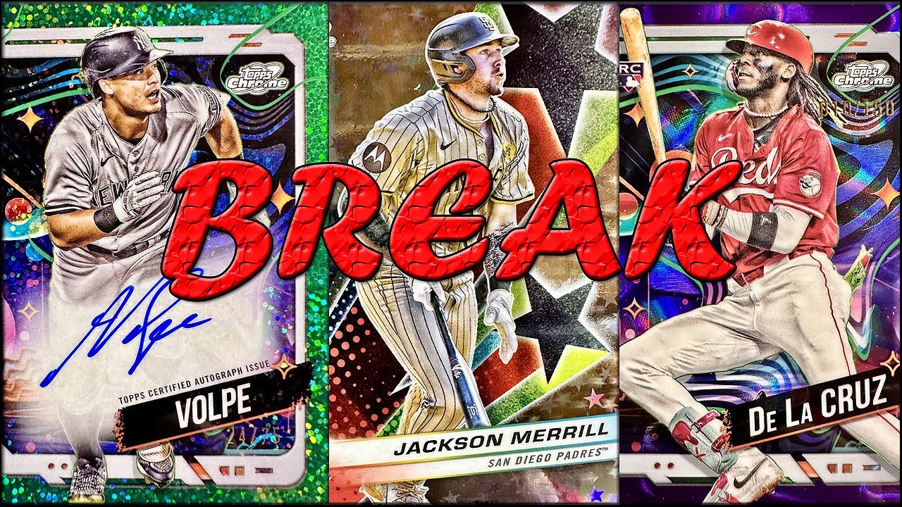 [12/4] #24 [2x] 24 Topps Cosmic Chrome Hobby Box Break