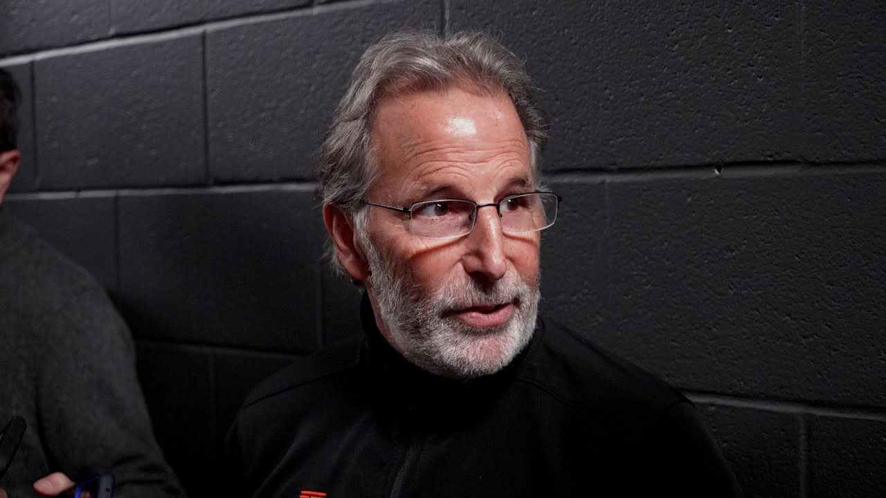 12/10 PHI vs. CBJ Pregame: John Tortorella