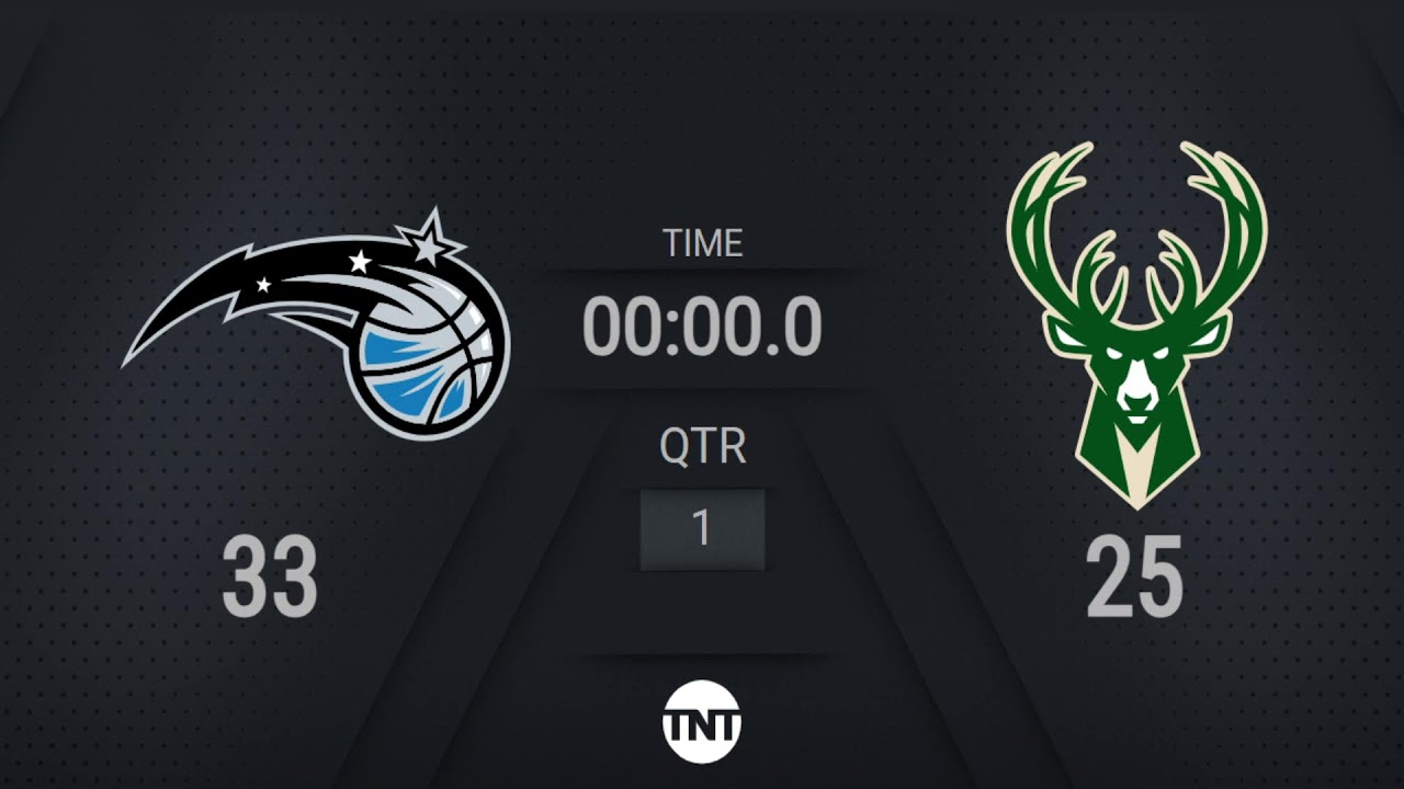 Orlando Magic @ Milwaukee Bucks | NBA on TNT In-Season Tournament Quarter Final Live Scoreboard