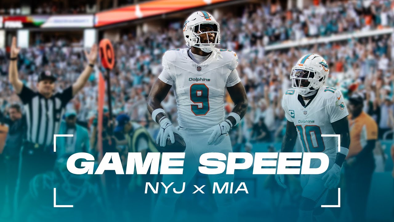 RELIVE THE OVERTIME THRILLER WIN OVER THE JETS l Game Speed l Miami Dolphins