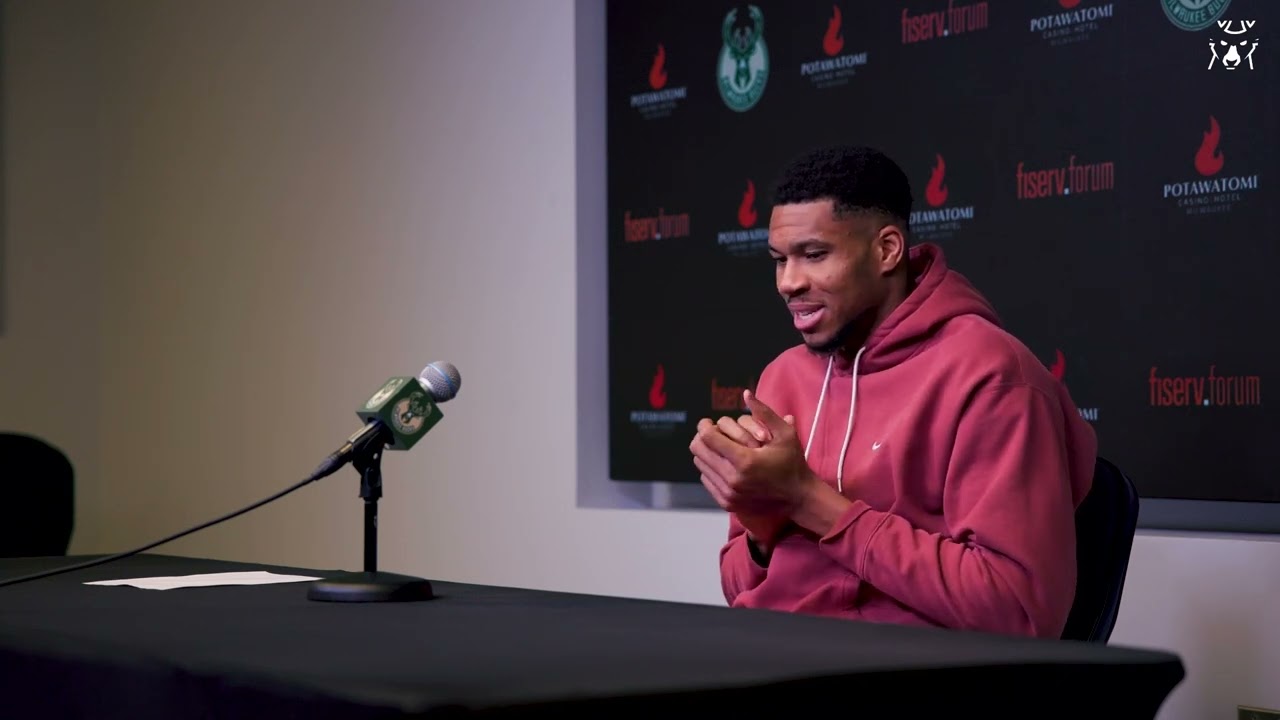 Giannis Antetokounmpo Postgame Press Conference | 12.10.24