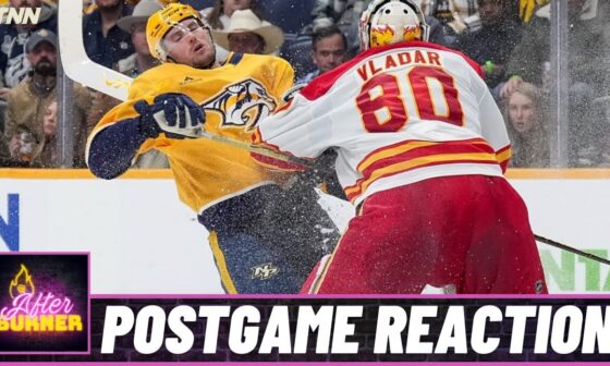 Flames @ Predators Postgame Reaction | FN After Burner - Game 29