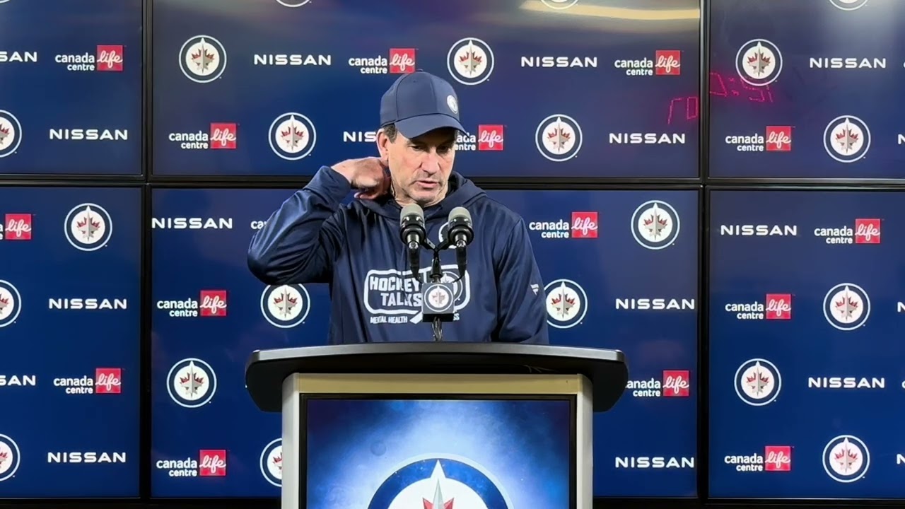 Winnipeg Jets Practice Report: Head coach Scott Arniel