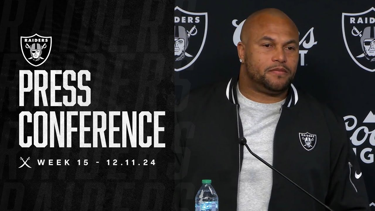 Coach Pierce Presser - 12.11.24 | Raiders | NFL