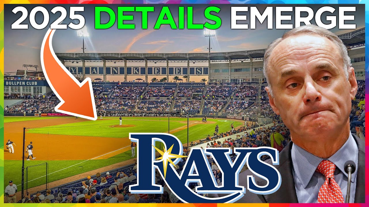 Rays REVEAL 2025 Stadium details, while MLB visits Florida politicians