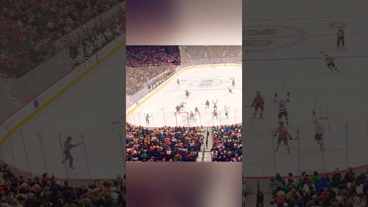 12/8/24 Philadelphia Flyers Game #nhl #hockey #philadelphiaflyers #goal #liveevent #moment #sport