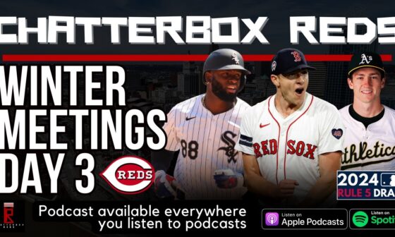 MLB Winter Meetings Recap | Latest Cincinnati Reds Trade Rumors | Chatterbox Reds