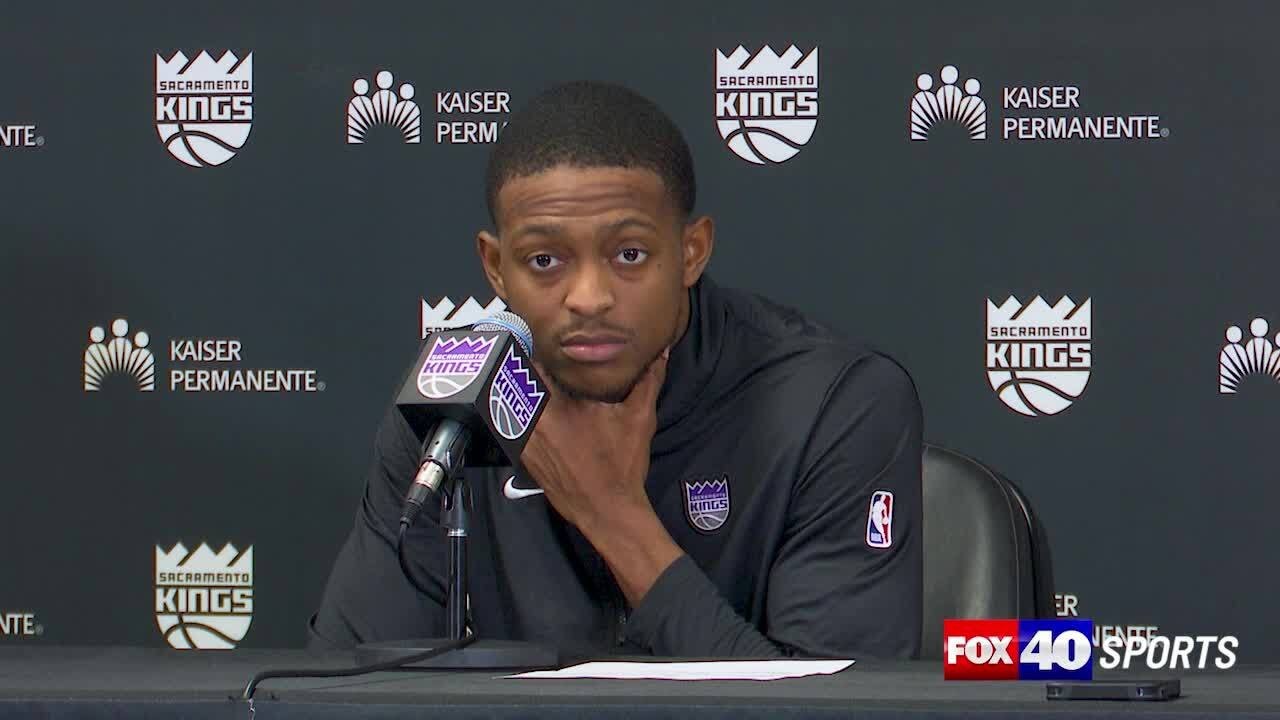 De'Aaron Fox credits contributions from Kings bench in Sacramento's 44-point win over Utah Jazz