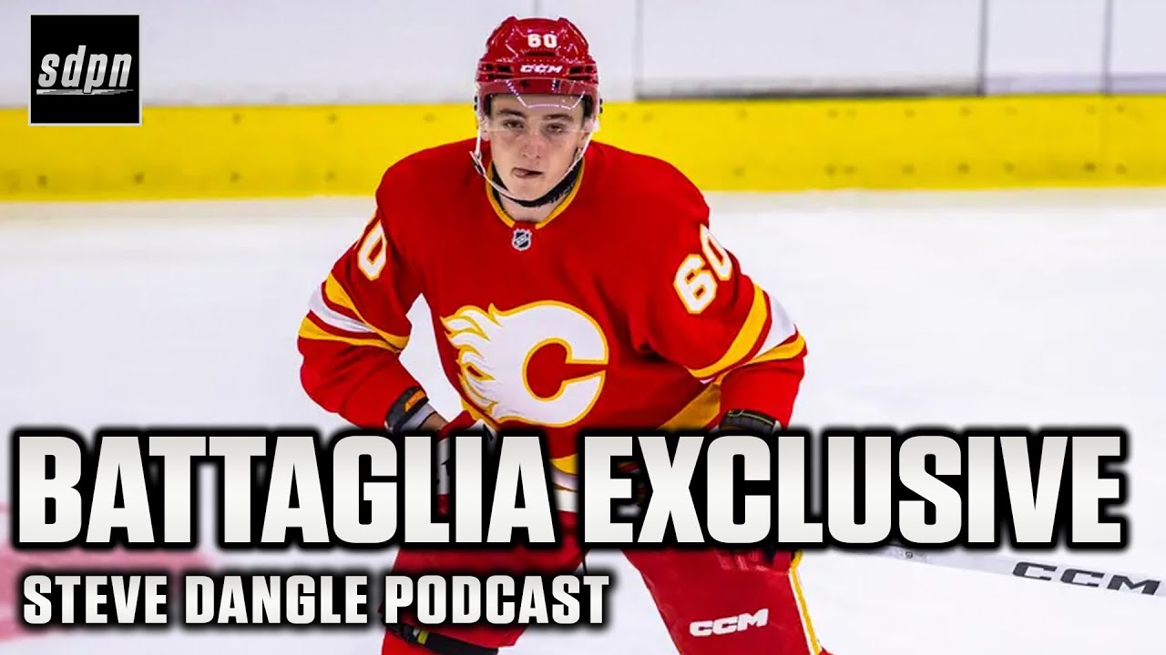 Calgary Flames Prospect Jacob Battaglia Joins The Show | SDP