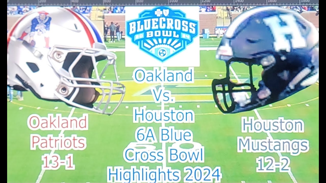 Oakland VS Houston 6A Highlights 2024