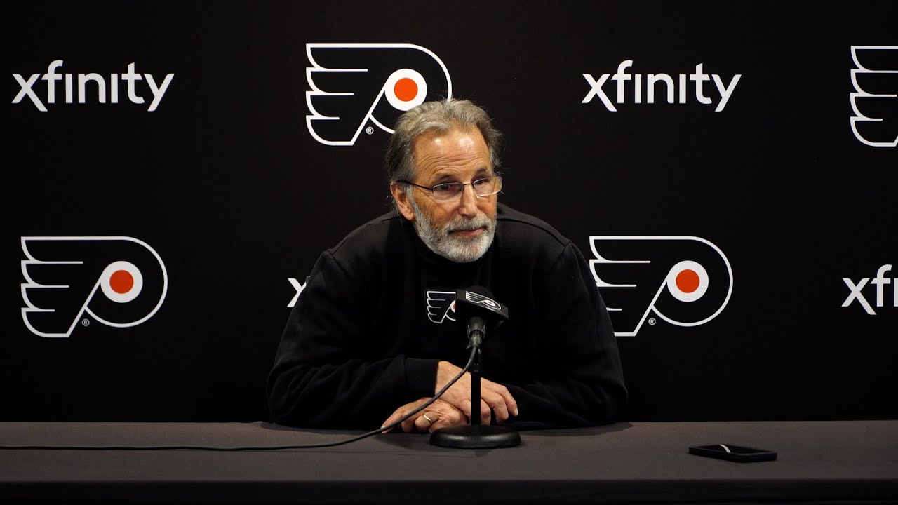 12/12 PHI vs. DET Pregame: John Tortorella