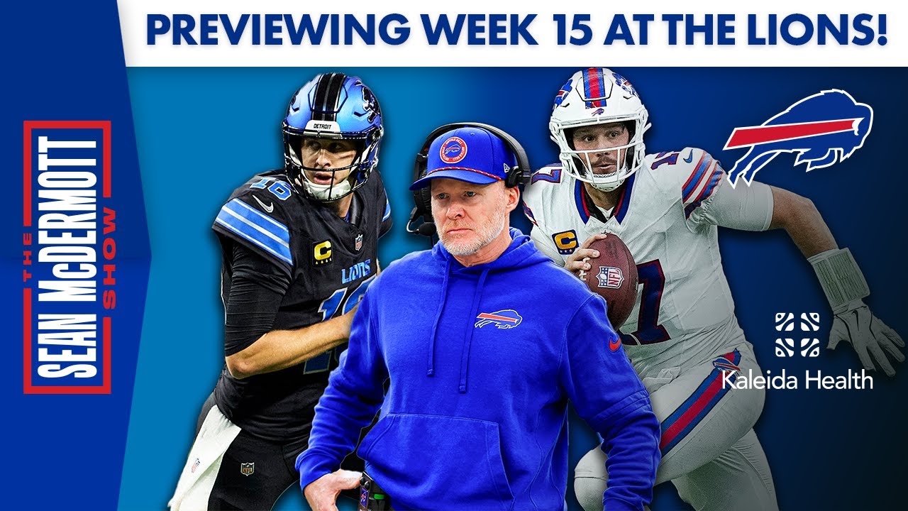 Previewing Week 15 Against The Lions! | Buffalo Bills | The Sean McDermott Show