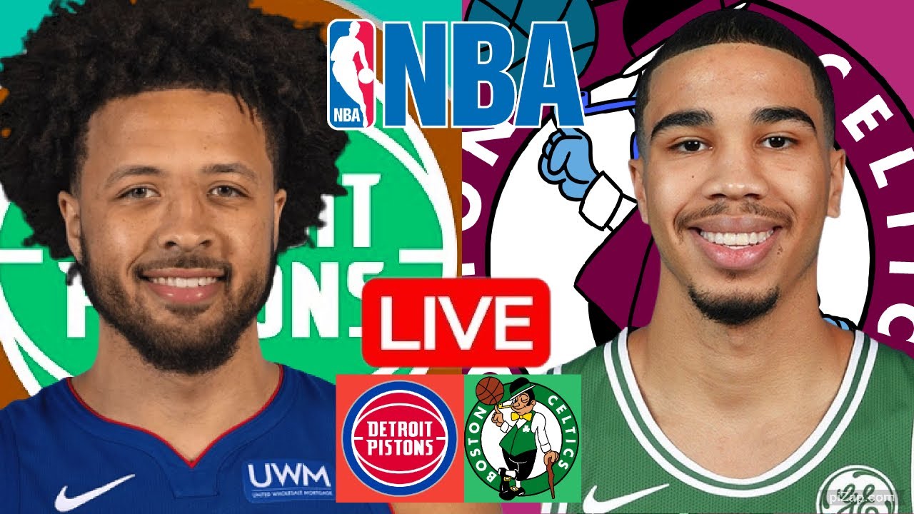 LIVE: DETROIT PISTONS vs BOSTON CELTICS | NBA | PLAY BY PLAY | SCOREBOARD