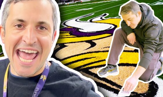 EVERYTHING That Goes into Prepping an NFL Field | Minnesota Vikings