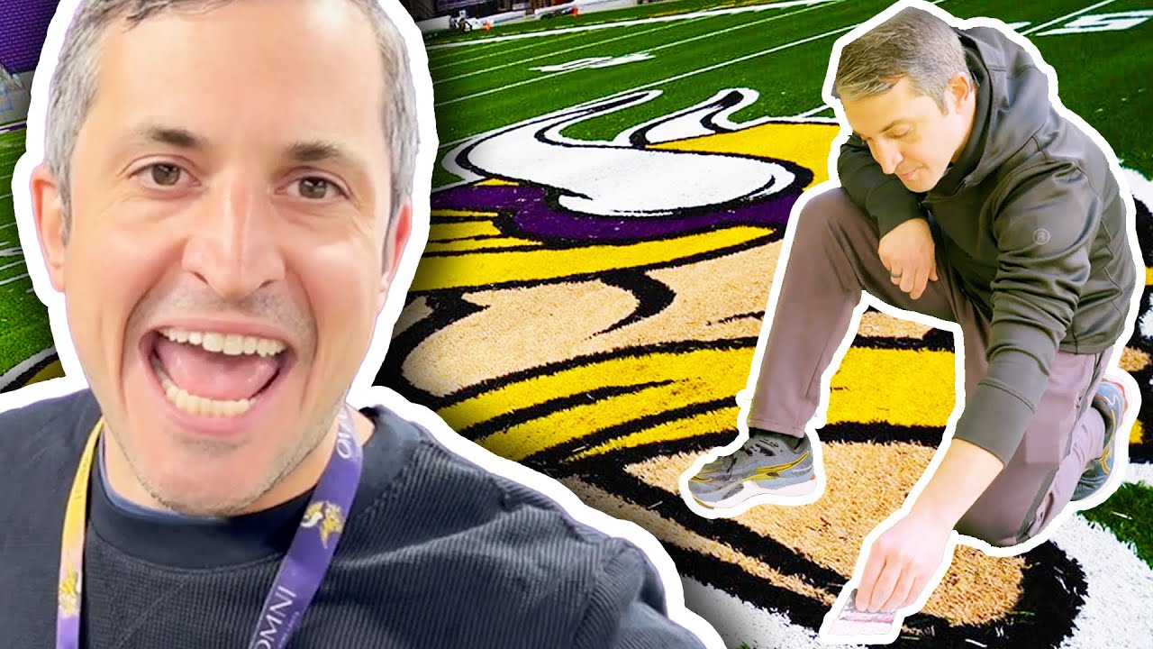 EVERYTHING That Goes into Prepping an NFL Field | Minnesota Vikings