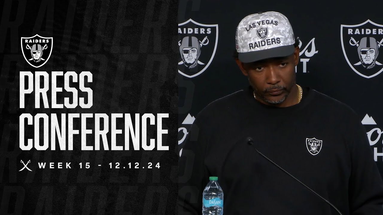 Coach Graham and Coach Turner Presser - 12.12.24 | Raiders | NFL